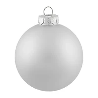 Northlight 2-Finish Glass Ball 6-pc. Christmas Ornament
