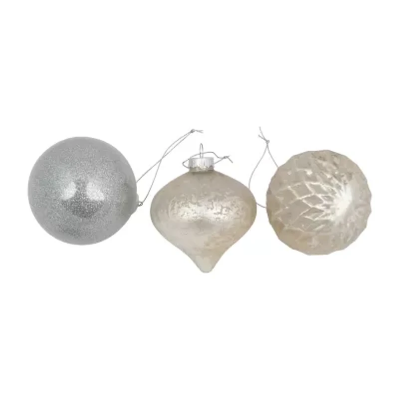 Northlight Mercury Glass 12-pc. Christmas Ornament