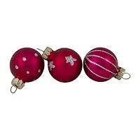 Northlight Glass Decorations And 20-pc. Christmas Tree Topper