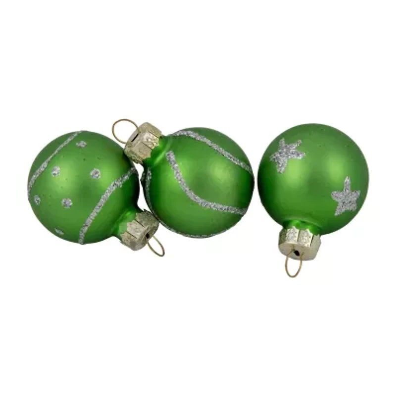 Northlight Glass Decorations And 20-pc. Christmas Tree Topper