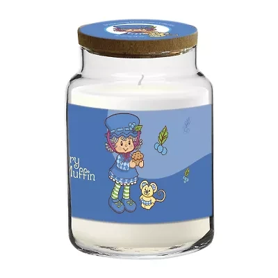 Courtside Market Strawberry Shortcake 26 Oz Blueberry Muffin Wave Scented Jar Candle