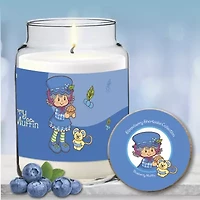 Courtside Market Strawberry Shortcake 26 Oz Blueberry Muffin Wave Scented Jar Candle
