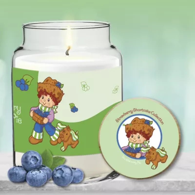 Courtside Market Strawberry Shortcake 26 Oz Huckleberry Pie Wave Scented Jar Candle
