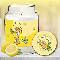 Courtside Market Strawberry Shortcake 26 Oz Lemon Meringue Wave Scented Jar Candle