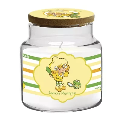 Courtside Market Strawberry Shortcake Oz Lemon Meringue Striped Scented Jar Candle