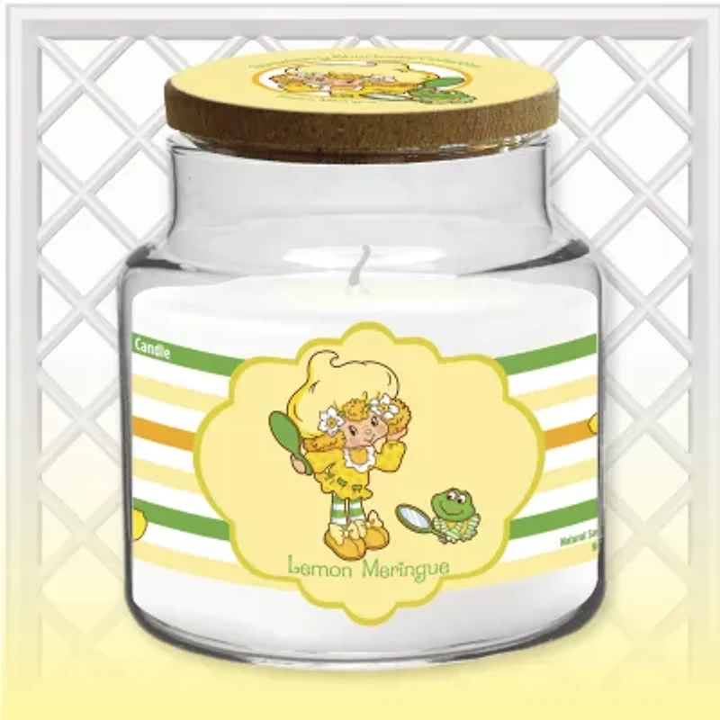 Courtside Market Strawberry Shortcake Oz Lemon Meringue Striped Scented Jar Candle