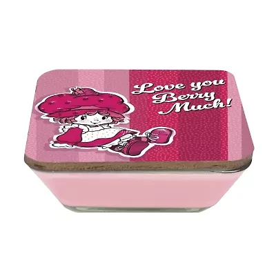 Courtside Market Strawberry Shortcake 20 Oz Love You Berry Much Candy Dish Scented Jar Candle