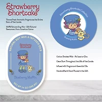 Courtside Market Strawberry Shortcake 14 Oz Blueberry Muffin Pill Shape Scented Jar Candle