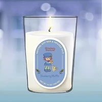 Courtside Market Strawberry Shortcake 14 Oz Blueberry Muffin Pill Shape Scented Jar Candle