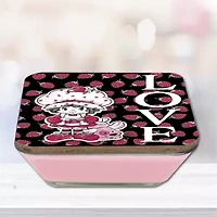 Courtside Market Strawberry Shortcake 20 Oz Love Candy Dish Scented Jar Candle
