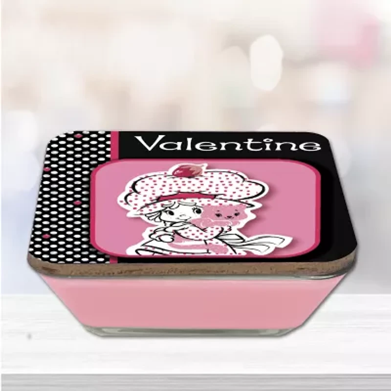 Courtside Market Strawberry Shortcake 20 Oz Barry Besties Candy Dish Scented Jar Candle