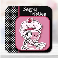 Courtside Market Strawberry Shortcake 20 Oz Valentine Candy Dish Scented Jar Candle