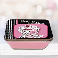 Courtside Market Strawberry Shortcake 20 Oz Valentine Candy Dish Scented Jar Candle