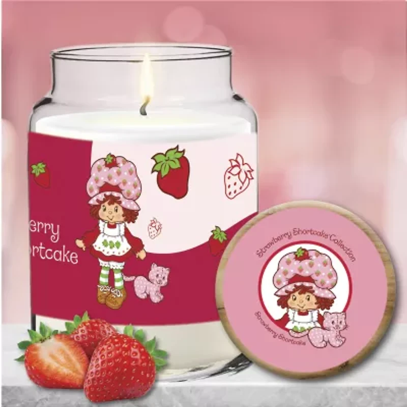 Courtside Market Strawberry Shortcake 26 Oz Wave Scented Jar Candle