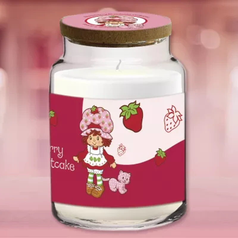 Courtside Market Strawberry Shortcake 26 Oz Wave Scented Jar Candle