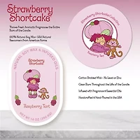 Courtside Market Strawberry Shortcake 14 Oz Strawberry Shortcake Pill Shape Scented Jar Candle