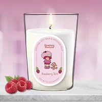 Courtside Market Strawberry Shortcake 14 Oz Strawberry Shortcake Pill Shape Scented Jar Candle