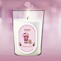 Courtside Market Strawberry Shortcake 14 Oz Strawberry Shortcake Pill Shape Scented Jar Candle