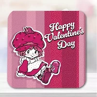 Courtside Market Strawberry Shortcake 20 Oz Happy Valentine'S Day Candy Dish Scented Jar Candle