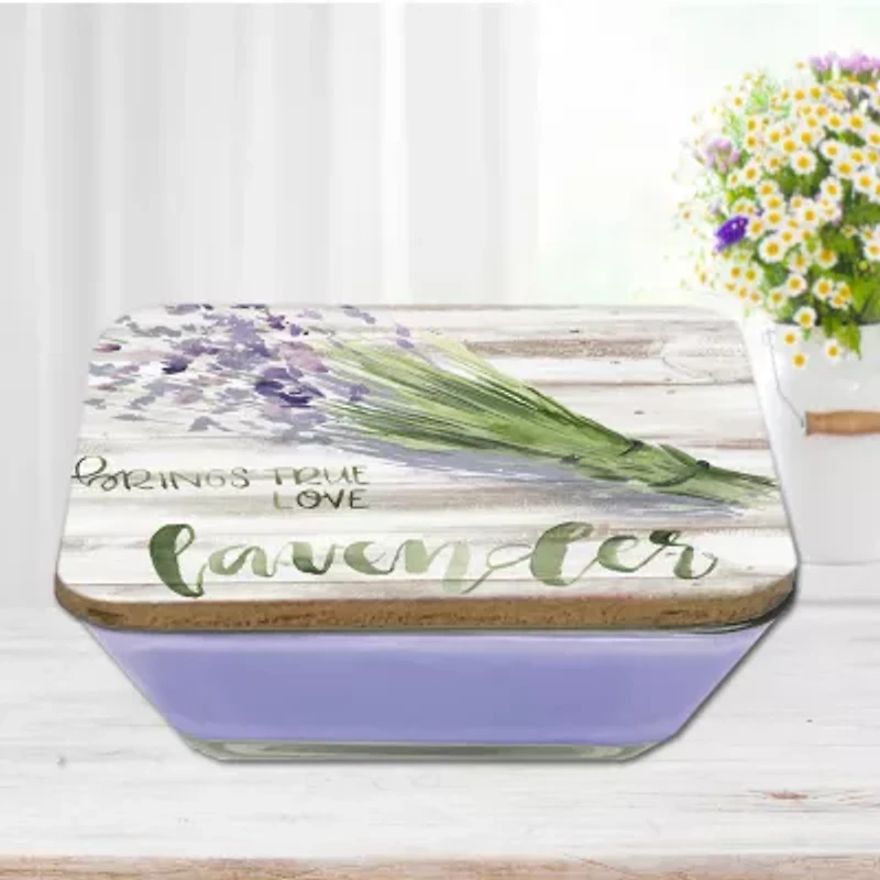 Courtside Market Green Witch Ii 3-In-1 20oz Soy Wax With Decorative Art Lid Scented Jar Candle