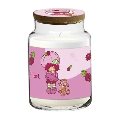 Courtside Market Strawberry Shortcake 26 Oz Raspberry Tart Wave Scented Jar Candle