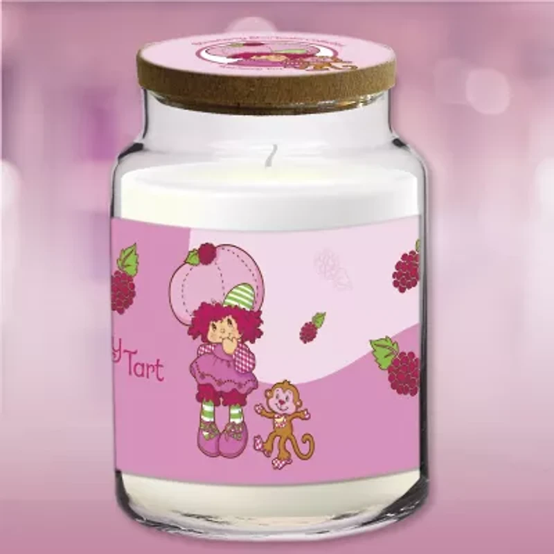 Courtside Market Strawberry Shortcake 26 Oz Raspberry Tart Wave Scented Jar Candle