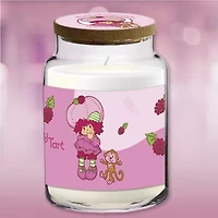 Courtside Market Strawberry Shortcake 26 Oz Raspberry Tart Wave Scented Jar Candle