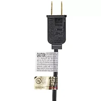 10ct Orange Edison E17 Halloween Light Set - 9ft Black Wire
