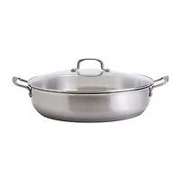 Jenny Martinez Stainless Steel 10-qt. Braising Pan