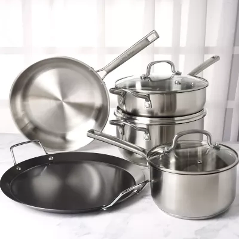 Jenny Martinez Stainless Steel 8-pc. Cookware Set