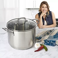 Jenny Martinez Stainless Steel 8-qt. Stockpot