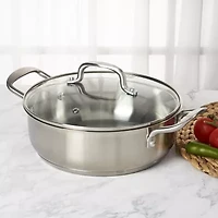 Jenny Martinez Stainless Steel 3.5-qt. Saute Pan