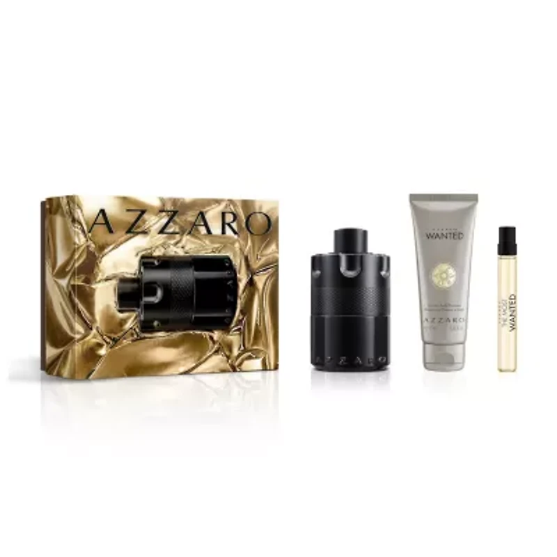 Azzaro The Most Wanted Eau De Parfum Intense 3-Pc Gift Set ($190 Value)