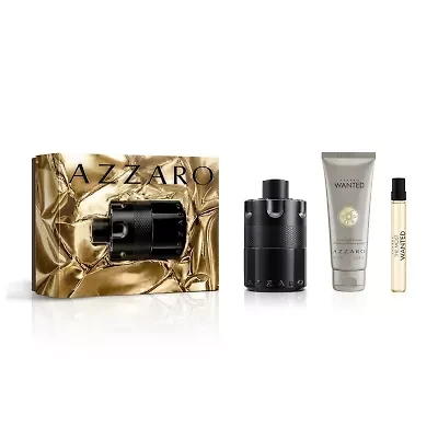 Azzaro The Most Wanted Eau De Parfum Intense 3-Pc Gift Set ($190 Value)