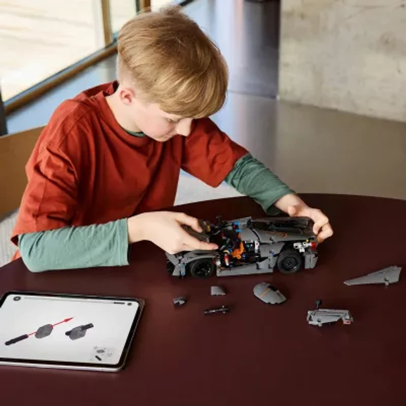 LEGO® Technic™ Gray Hypercar Building Blocks 801-pc.