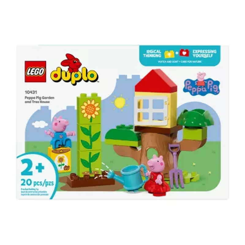 LEGO® DUPLO® Peppa Pig Garden Building Blocks 20-pc.