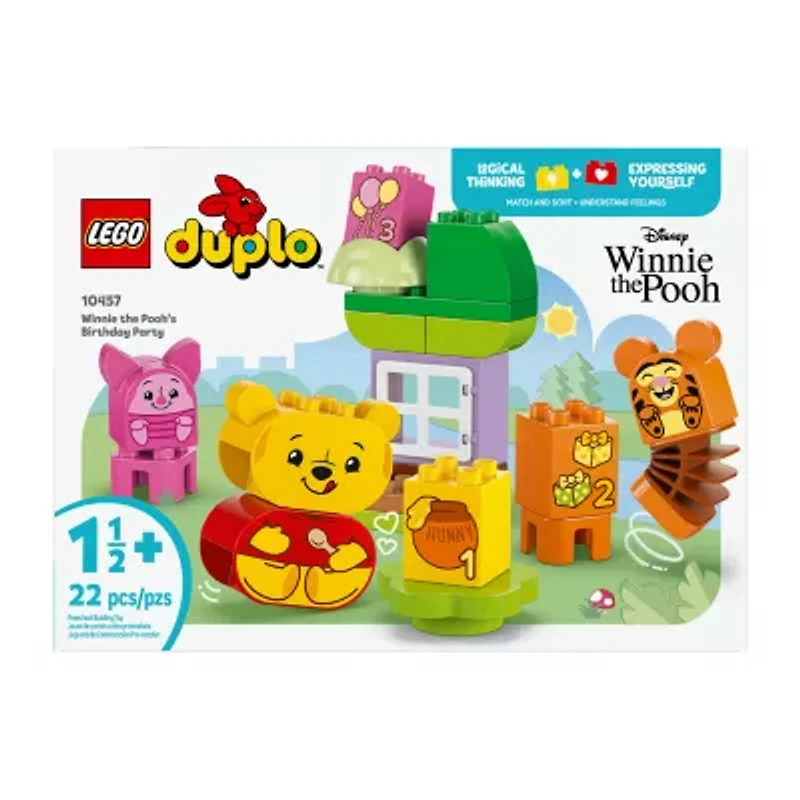 LEGO® DUPLO® Poohs Birthday Building Blocks 22-pc.