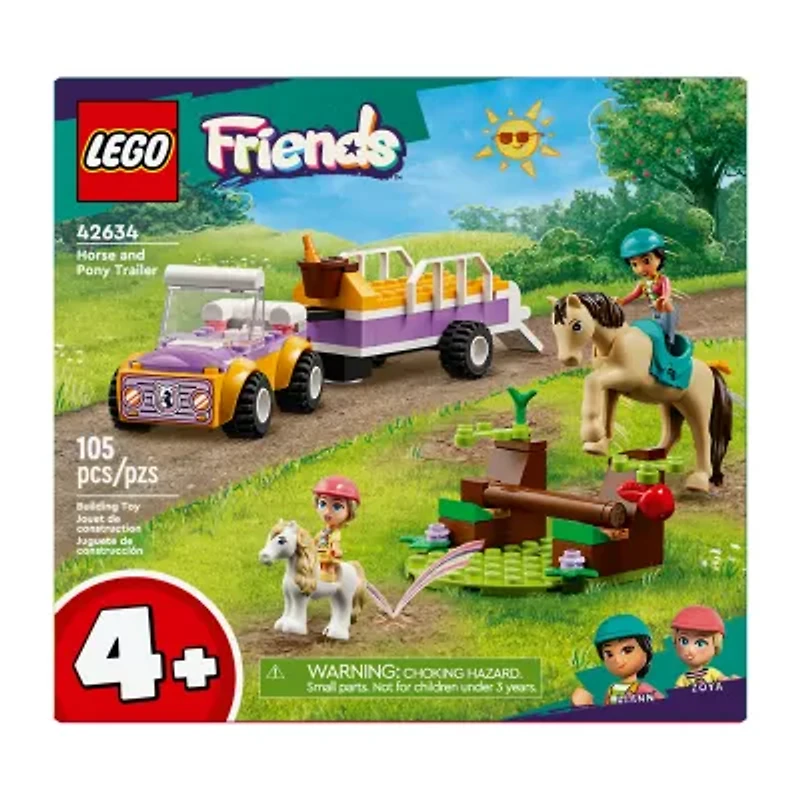 LEGO® Friends Pony Trailer 42634 Building Blocks 105-pc.