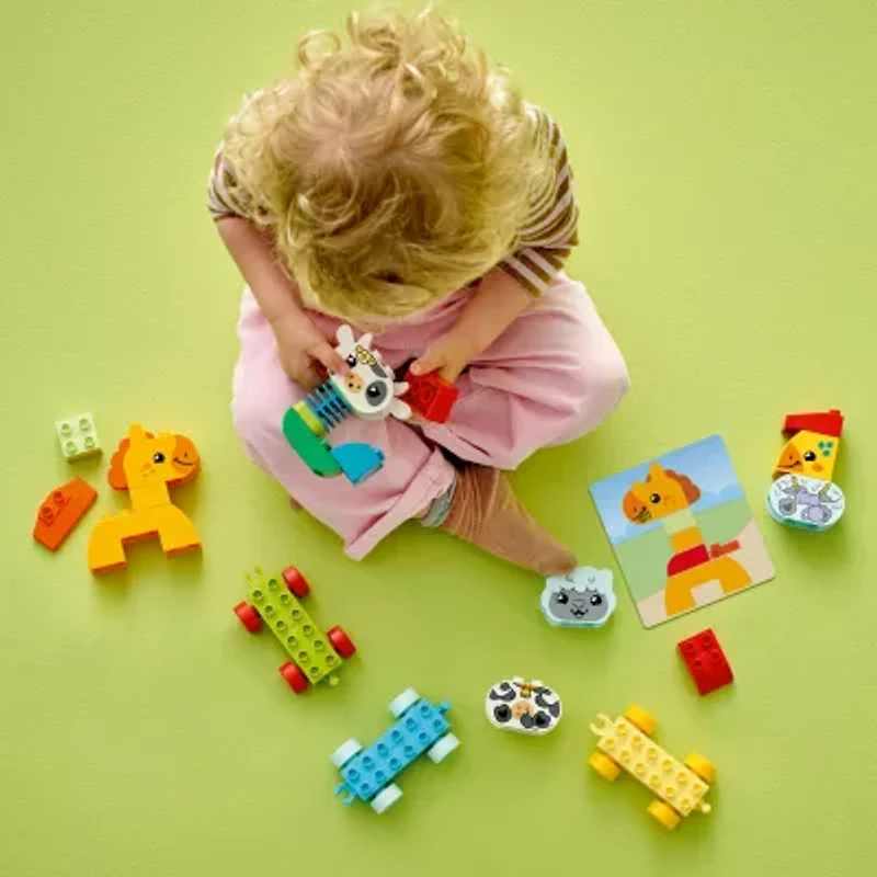 LEGO® City Animal Train Building Blocks 19-pc.