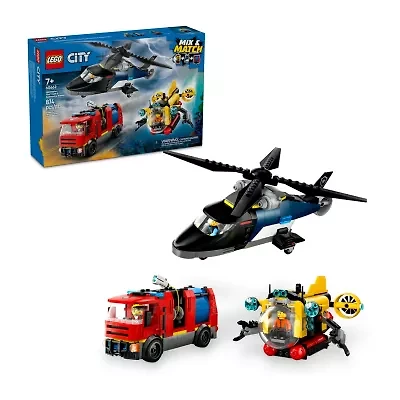 LEGO® City Helicopter Remix Building Blocks 874-pc.