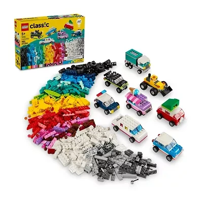 LEGO® Classic Creative Vehicle Building Blocks 900-pc.