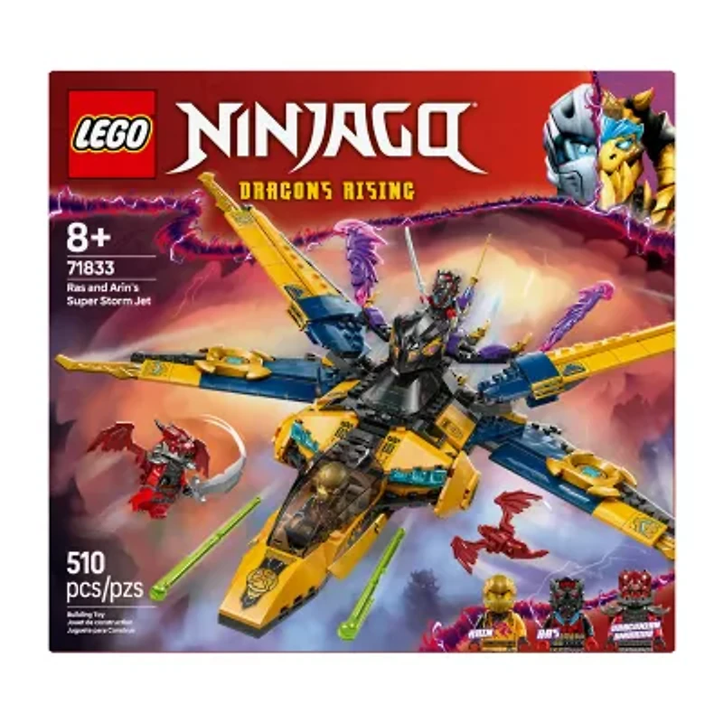 LEGO® NINJAGO® Storm Jet Building Blocks 510-pc.
