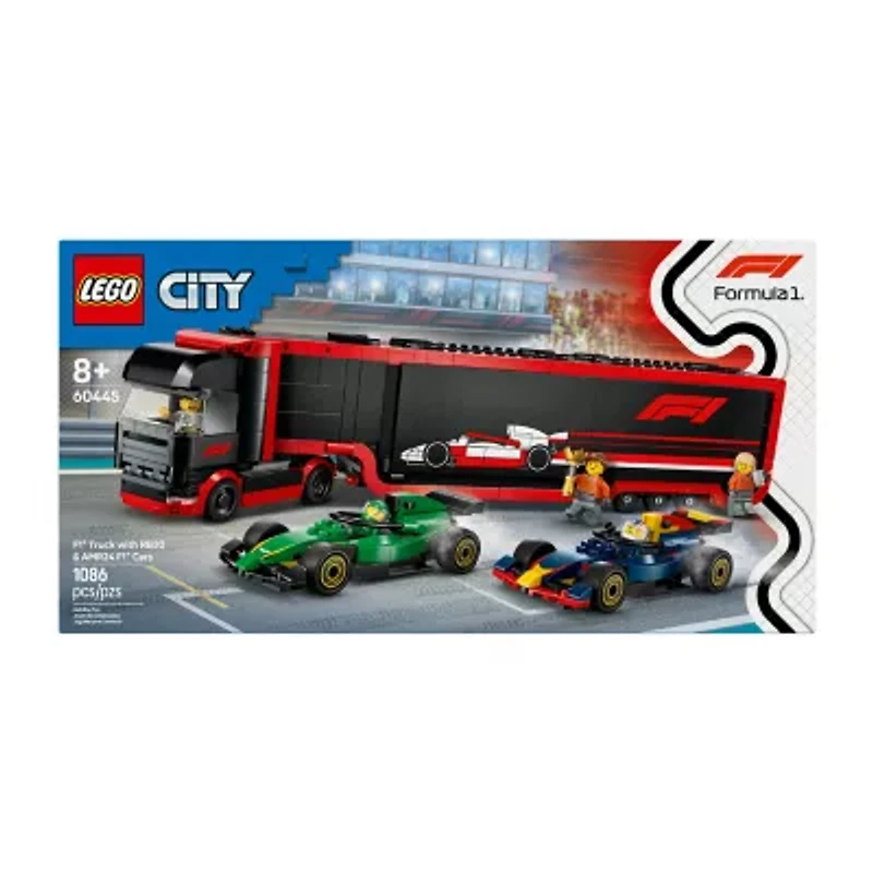 LEGO® City F1 Truck 60445 Building Blocks 1086-pc.