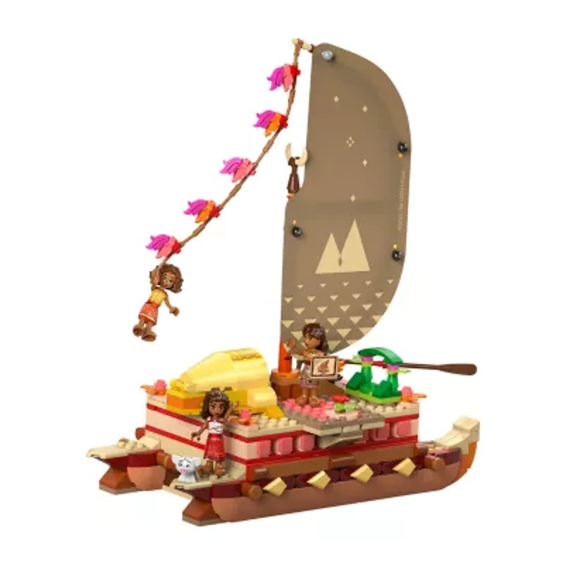 LEGO® Disney Moana Canoe Building Blocks 529-pc.