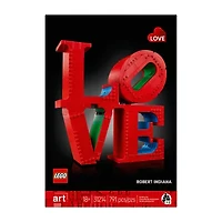 LEGO® Art Love Building Blocks 791-pc.