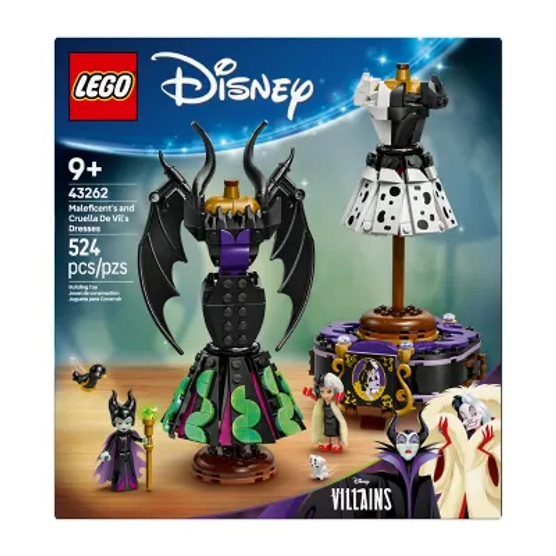 LEGO® Disney Maleficent Dress Building Blocks 524-pc.