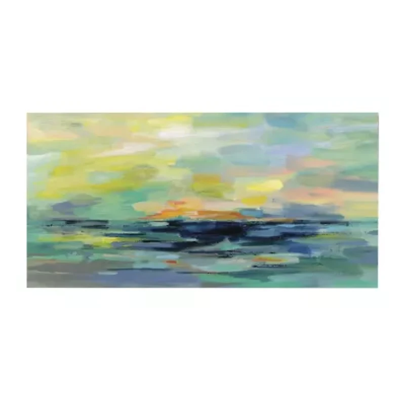 Courtside Market Pacific Beach 24x48 Canvas Art