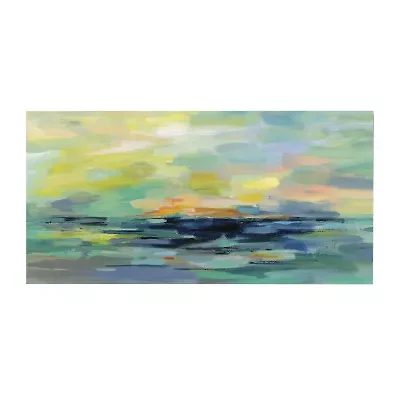 Courtside Market Pacific Beach 24x48 Canvas Art