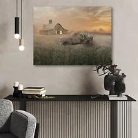 Courtside Market Sunset Farm 30x40 Canvas Art