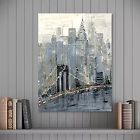 Courtside Market Midtown Morning 16x20 Canvas Art